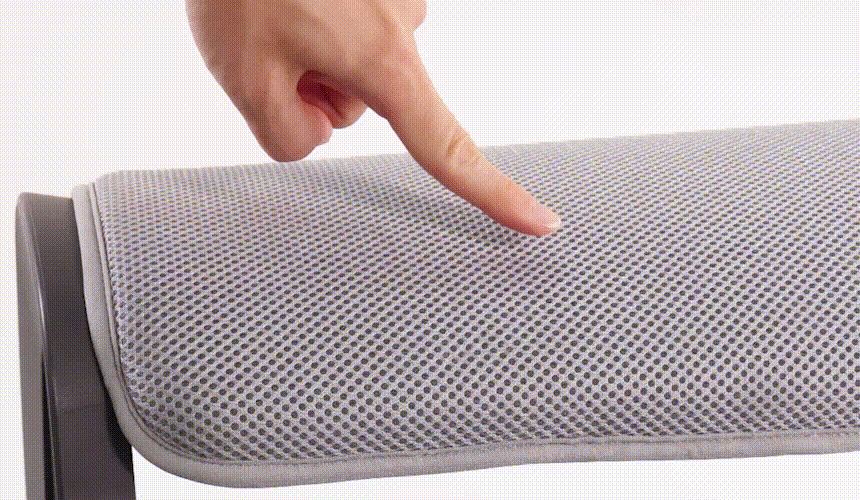 ツーウェイフットレスト 専用カバー 装着イメージ