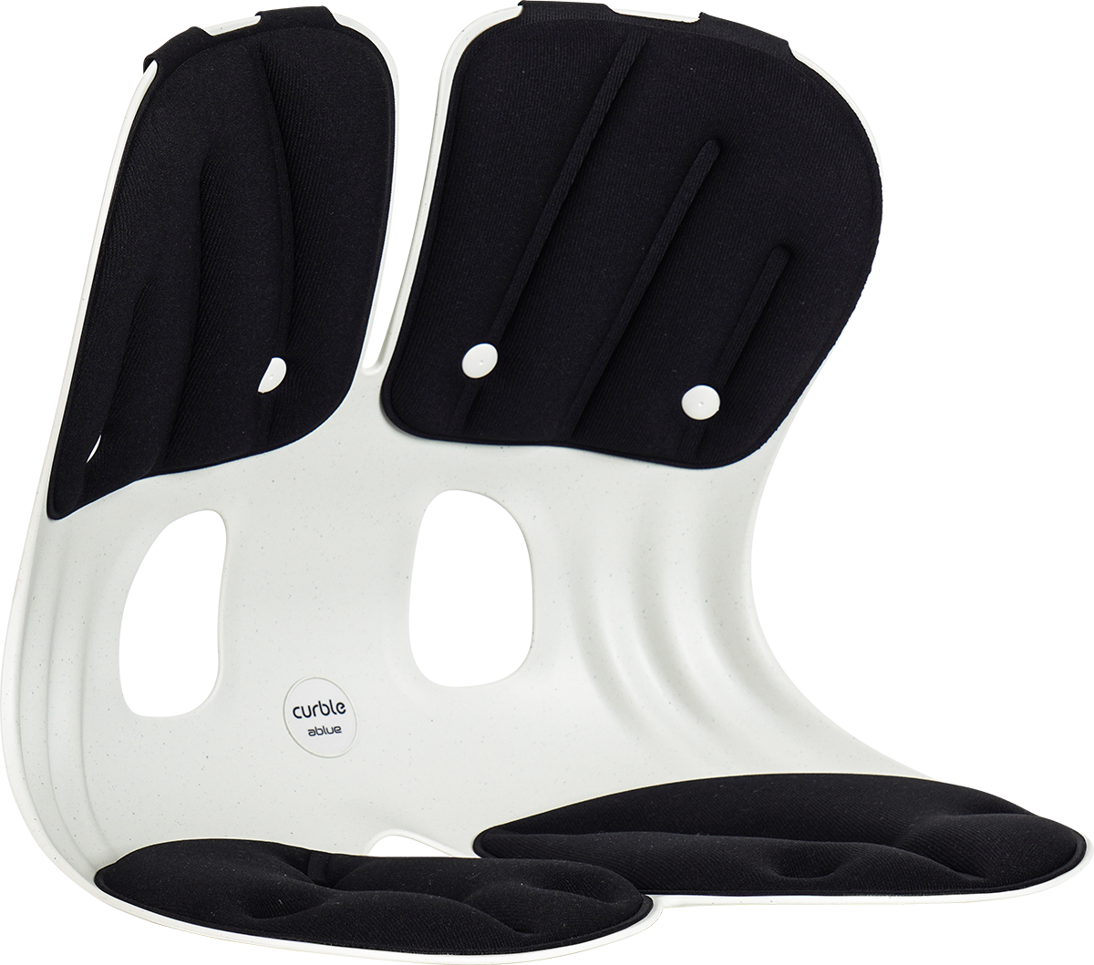 Curble Chair Grand ブラック 斜め前から